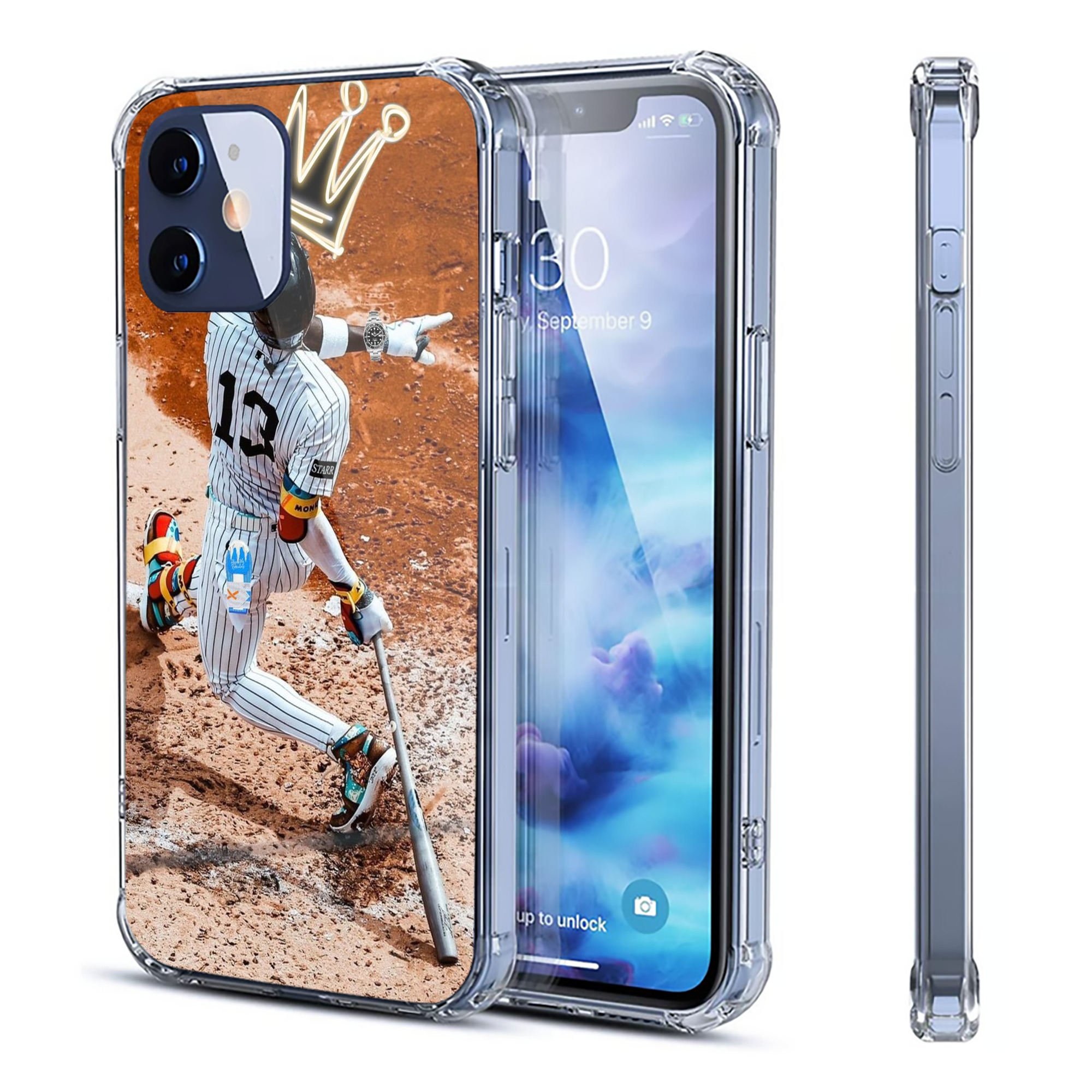 Jazz Chisholm Jr. 35 Clear IPhone 12 Case – Soft TPU With UV Print – Enhanced Drop Protection, Precise Fit, Anti-Fingerprint, Customizable Design, Scratch-Resistant, Yellow-Resistant